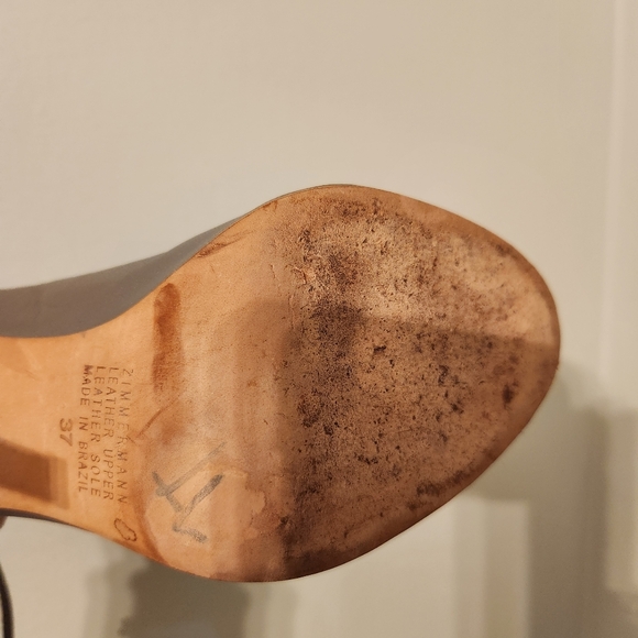 Zimmermann Lace Up Heels in Gray E.U. 37, U.S. 6.5 - Picture 15 of 16